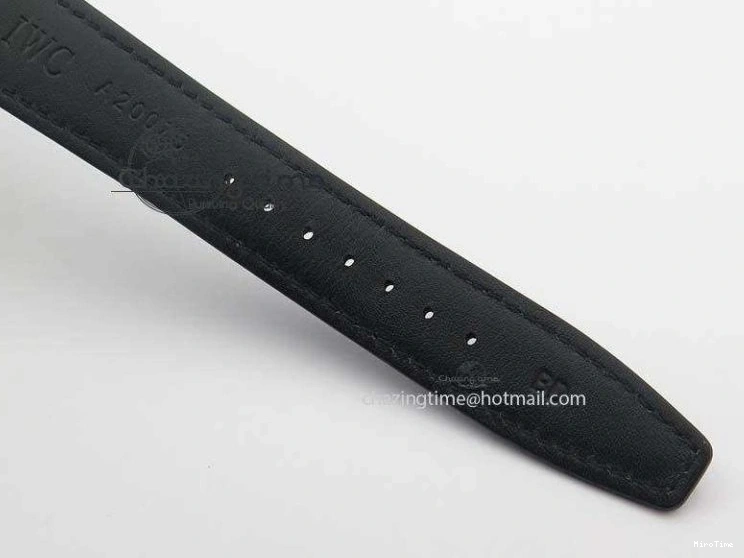 MIROTIME 0410 Portuguese Chrono IW371432 “Laureus” ZF 1:1 Best Edition On Black Leather Strap A79350 (Slim Movement) WaterResistant 7262